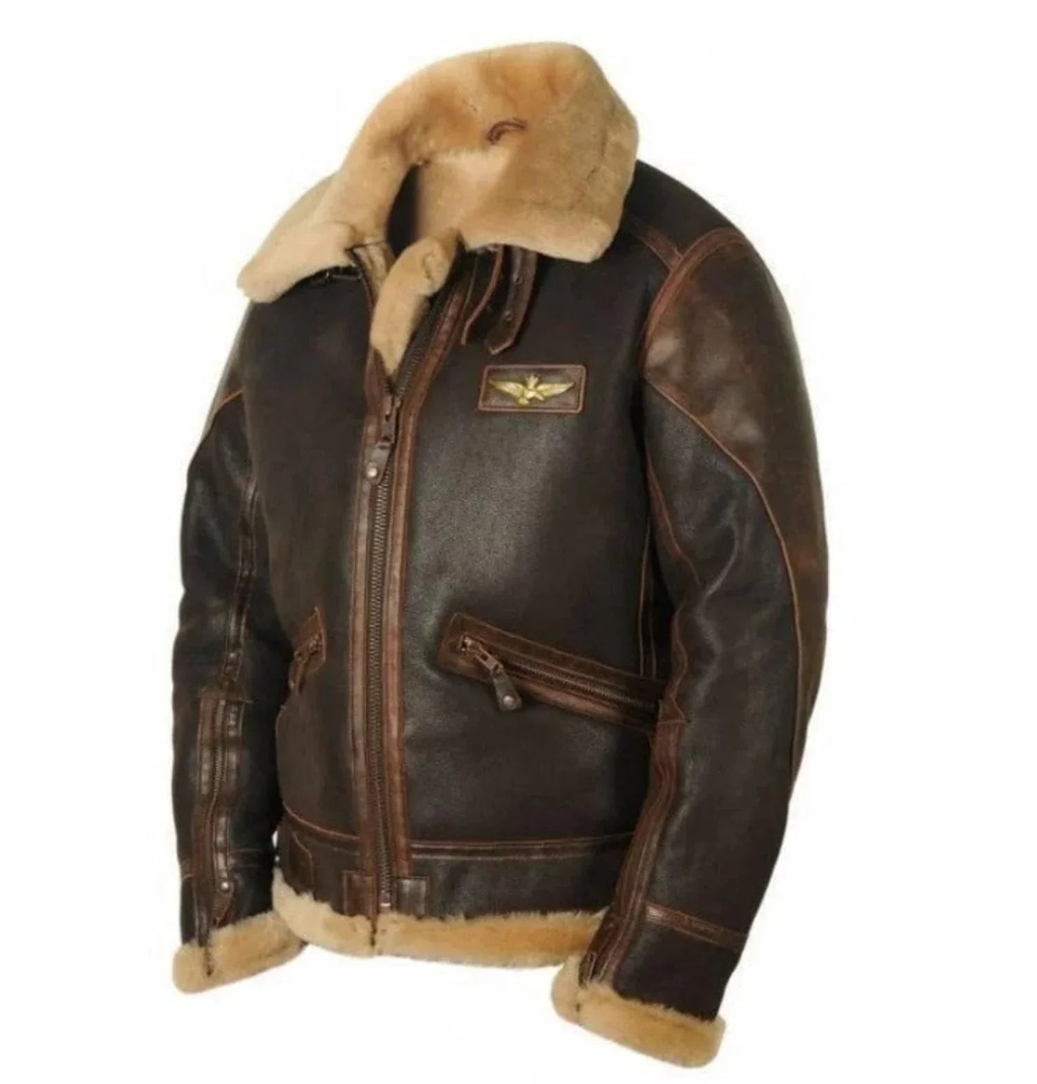 Menns Vintage Jakke Casual 0