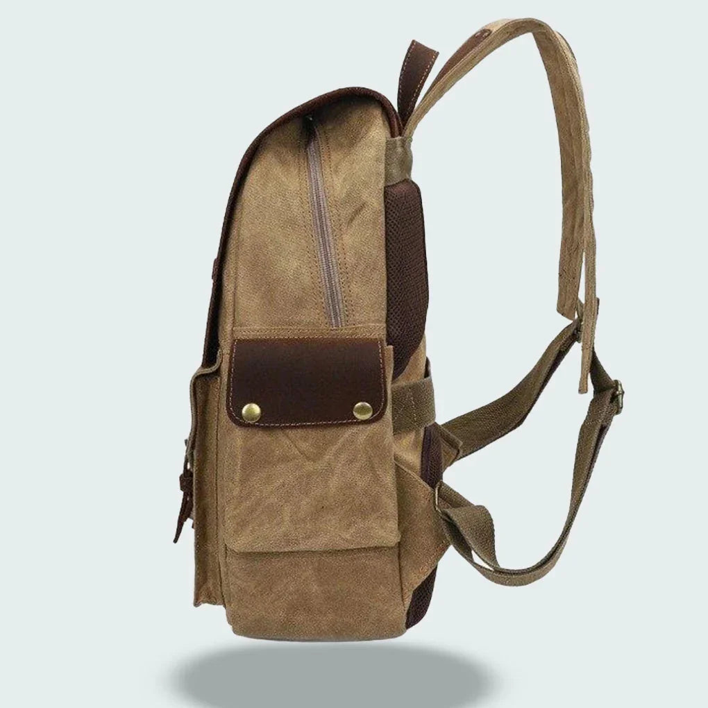 Menns Vintage Kamera Ryggsekk 7