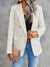 Dame Tweed Jakke Lett Elegant Skreddersydd-4