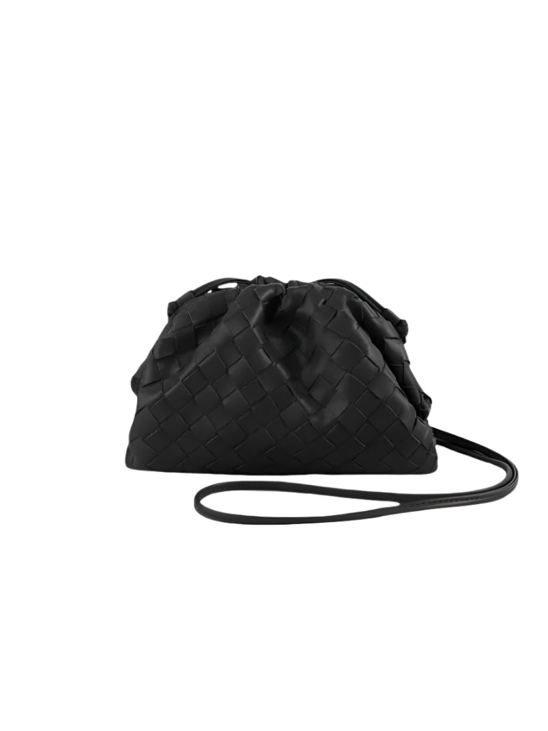 Mini Bag i Vevd Vegansk Skinn 0
