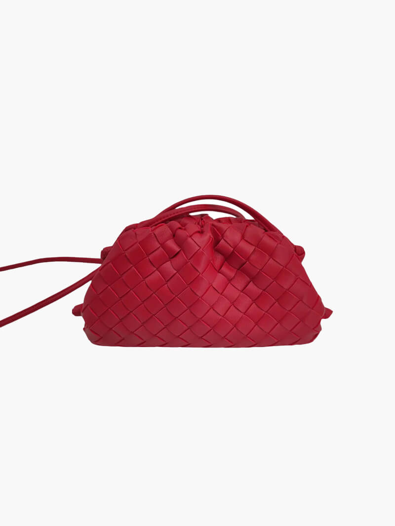 Mini Bag i Vevd Vegansk Skinn 11