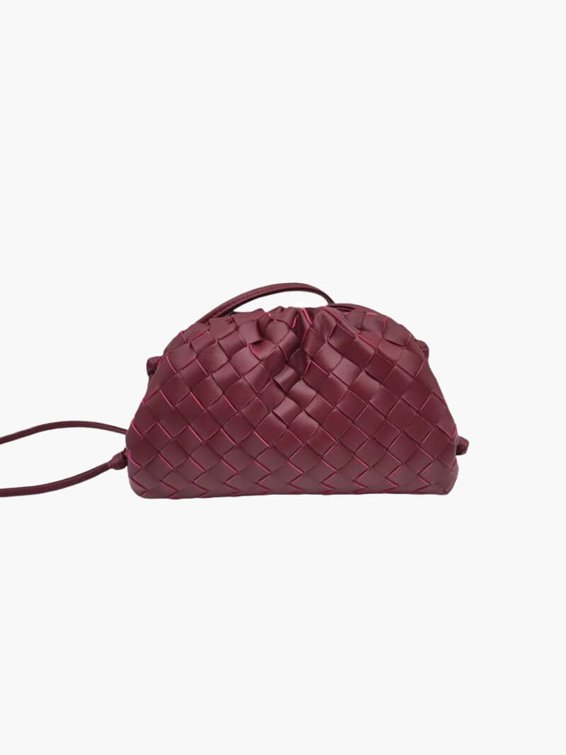 Mini Bag i Vevd Vegansk Skinn 6