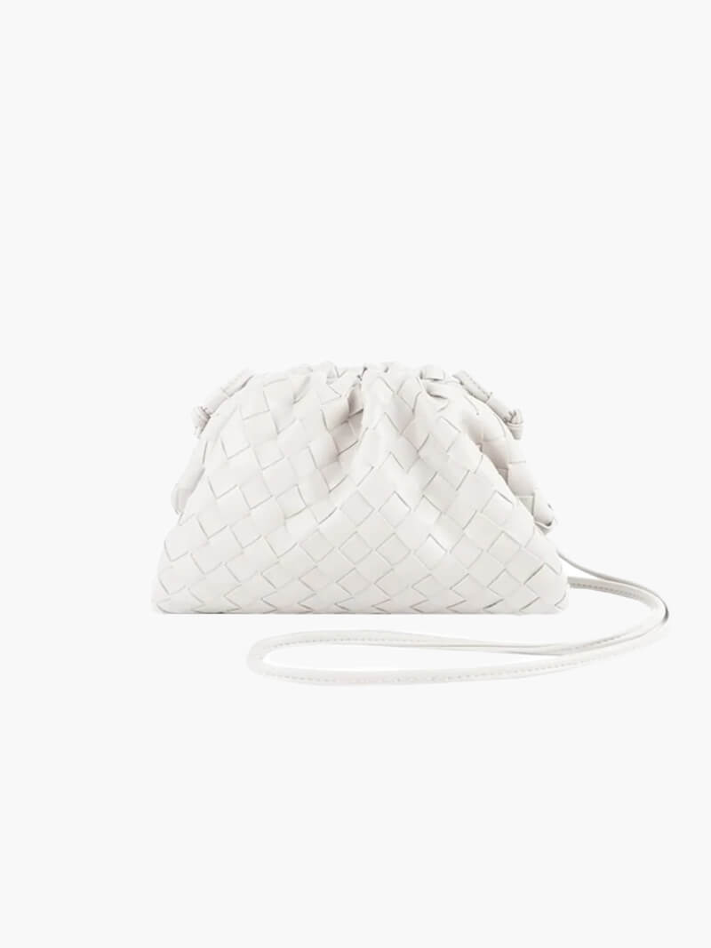 Mini Bag i Vevd Vegansk Skinn 7
