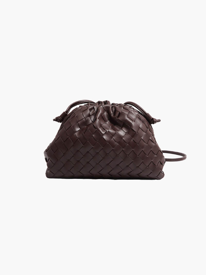Mini Bag i Vevd Vegansk Skinn 9