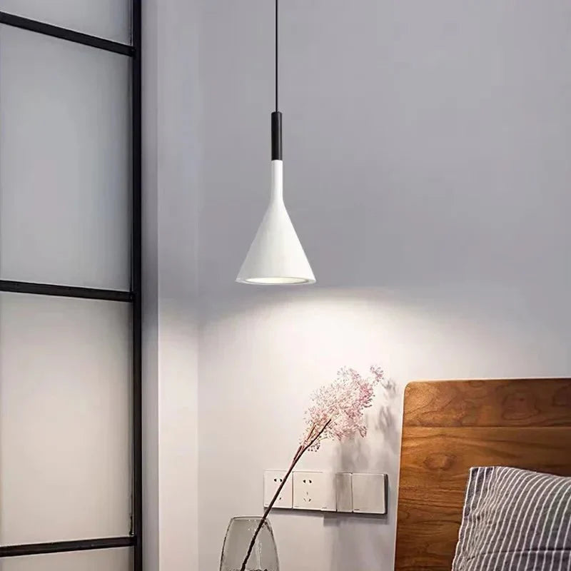 Minimalistisk Pendelampe Justerbar Høyde 0