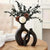 Moderne Vase Sett Keramikk Elegant Design 2
