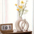 Moderne Vase Sett Keramikk Elegant Design 4