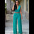 Kvinne Jumpsuit Moderne Polyester Komfortabel Snitt-2