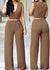 Kvinne Jumpsuit Moderne Polyester Komfortabel Snitt-1