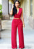 Kvinne Jumpsuit Moderne Polyester Komfortabel Snitt-6