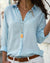 Variant image for Kvinne Satinbluse Elegant Festlig StiL Høykvalitets Sateng-4