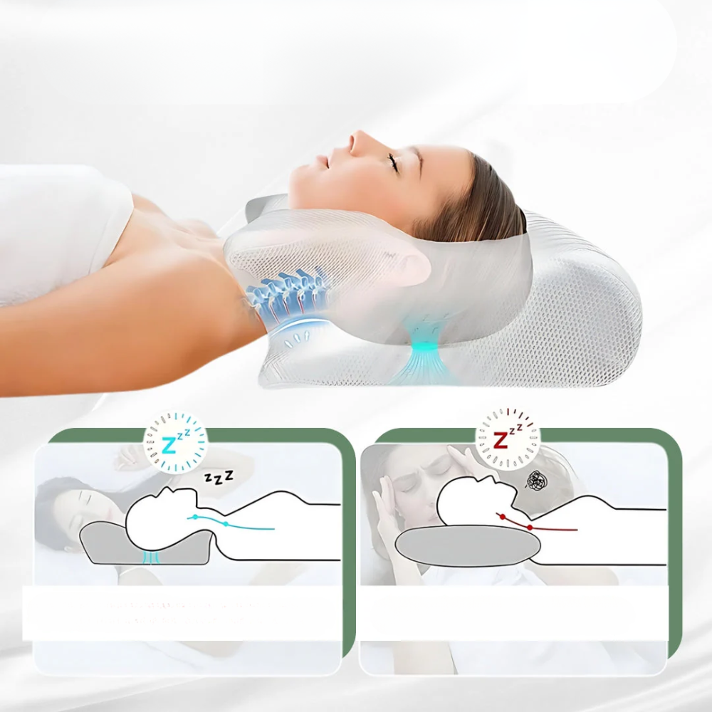 Nakke- og ryggpute Ergonomisk støtte 3