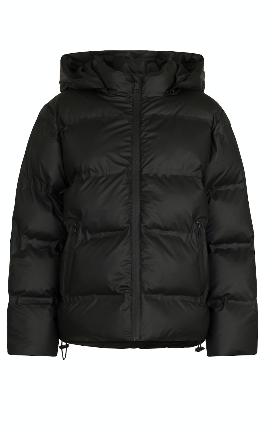 Dame Vinterjakke Lang Polyester med Stil og Funksjonalitet-2