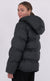 Dame Vinterjakke Lang Polyester med Stil og Funksjonalitet-4