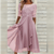 Variant image for Kvinnemidi Kjole Elegant Lett Stoff for Sommerdesign-23