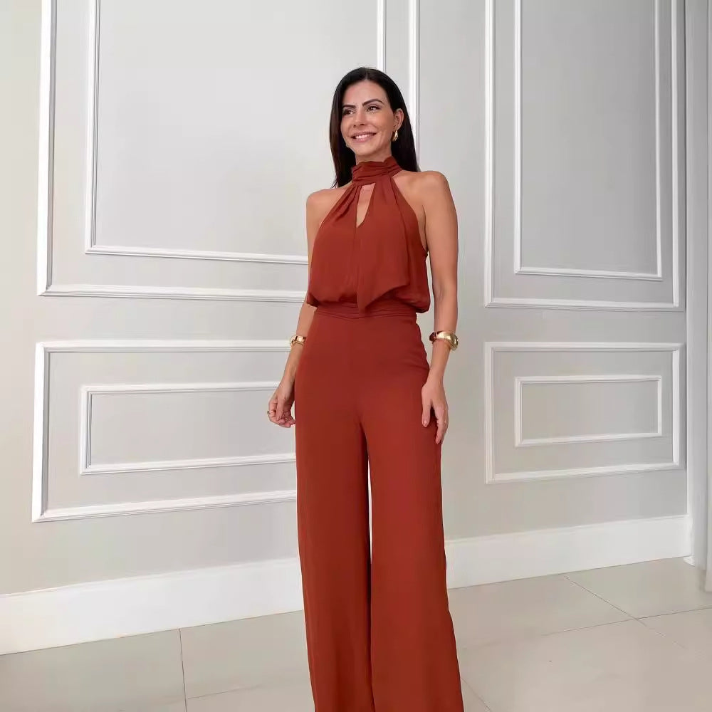 Variant image for Dame Jumpsuit Sommer Stilig Polyester-7