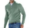 Herre Genser Half Zip Komfortabel Bomull