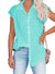 Dame Bluse Luftig Sommerstil Bomullsblanding