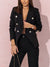 Kvinne Blazer og Bukse Settet Moderne Tweed