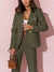 Kvinne Blazer og Bukse Settet Moderne Tweed