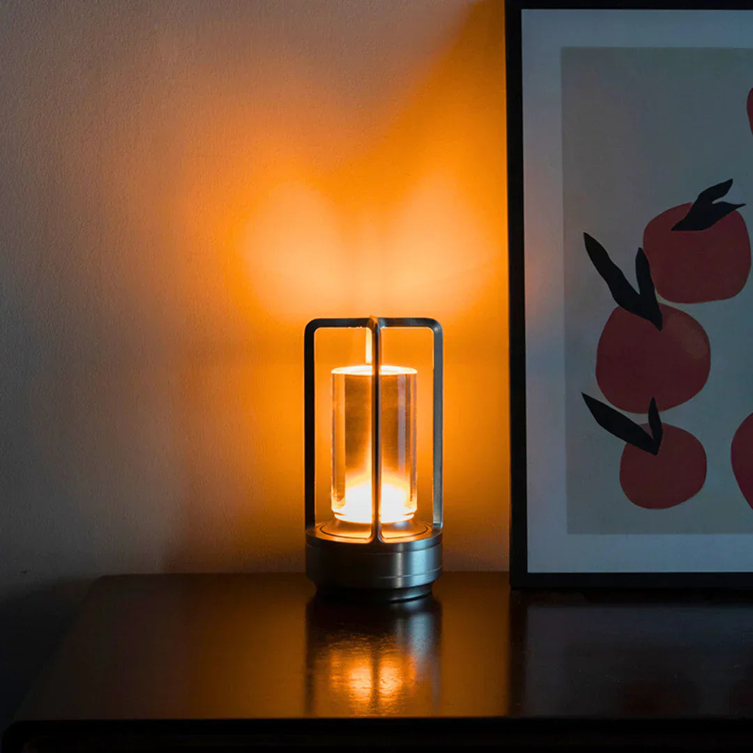 Oppladbar Bordlampe med Berøringskontroll for Soverommet og Stuen 0