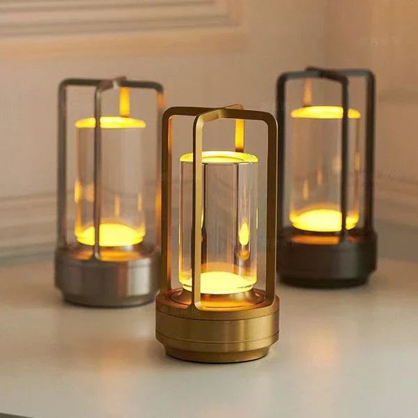 Oppladbar Bordlampe med Berøringskontroll for Soverommet og Stuen 2