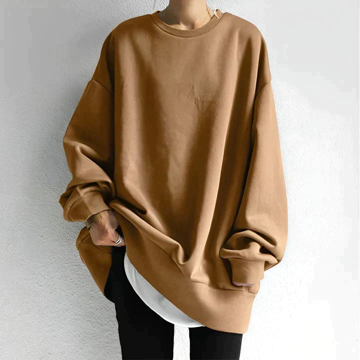Overdimensjonert Pullover for Damer - Komfortabel og Stilig 2