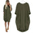 Oversized Kjole med Runder Hals og Dype Lommer 12