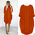 Oversized Kjole med Runder Hals og Dype Lommer 13