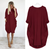 Oversized Kjole med Runder Hals og Dype Lommer 6