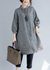 Oversized T-skjorte med Ruter for Damer 0