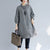 Oversized T-skjorte med Ruter for Damer 1