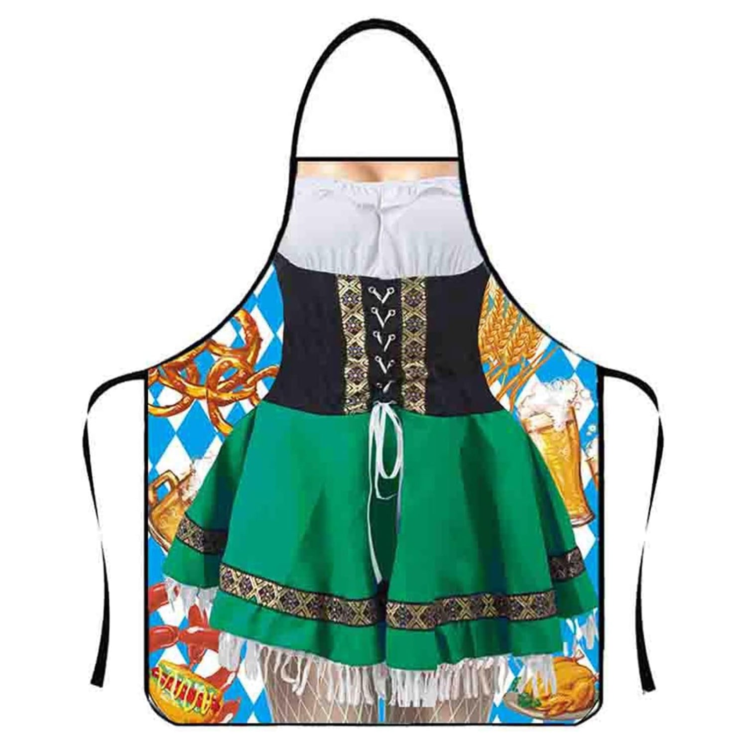 Par Schürzen i Oktoberfest-stil med Humor 5
