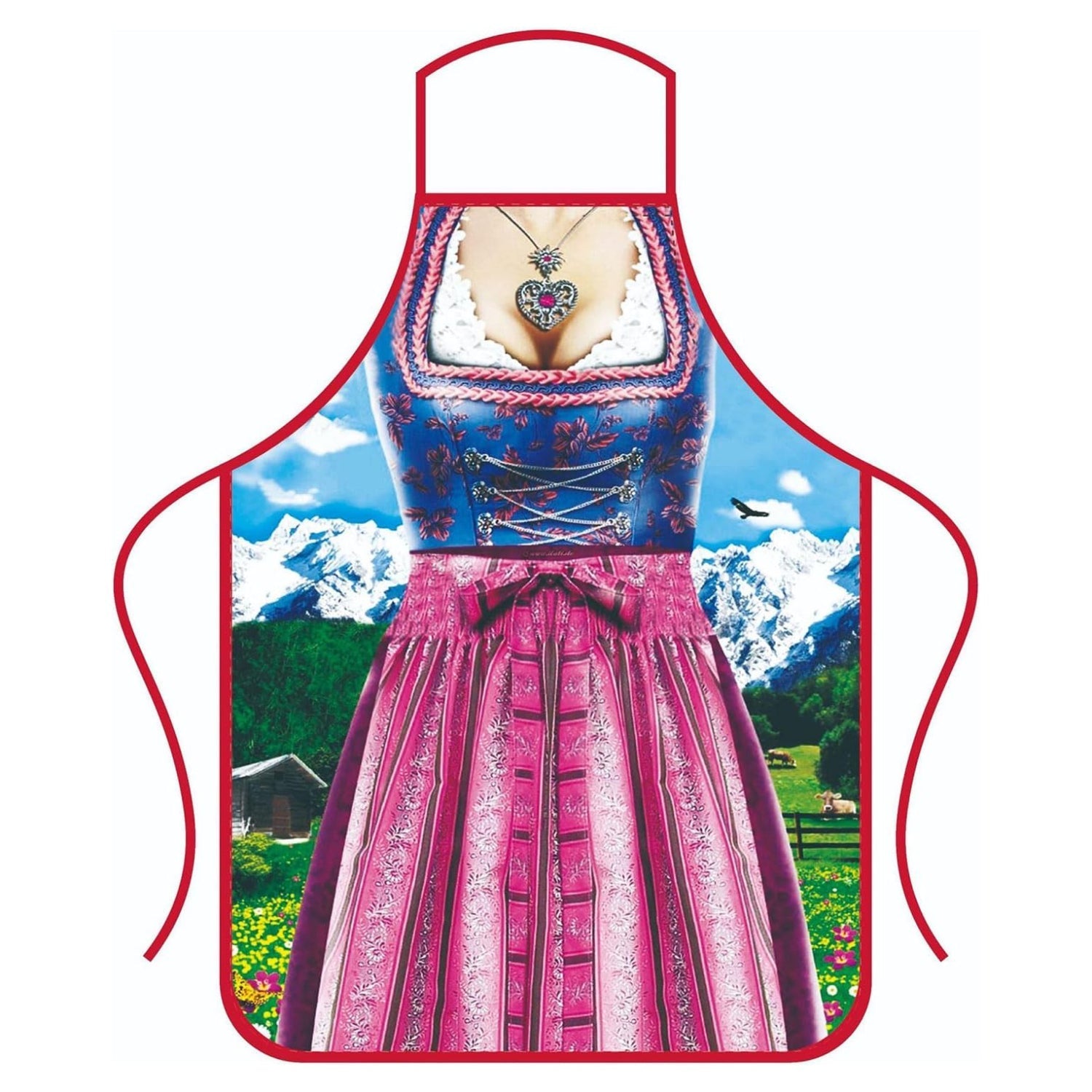 Par Schürzen i Oktoberfest-stil med Humor 6
