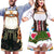 Par Schürzen i Trachtenstil for Oktoberfest 0