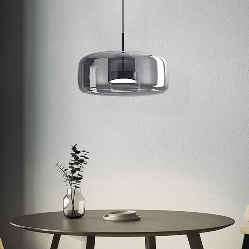 Pendellampe i Retro Stil med Glassdesign 10