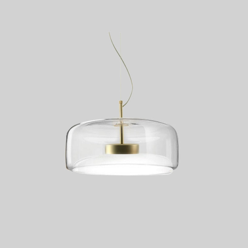 Pendellampe i Retro Stil med Glassdesign 11