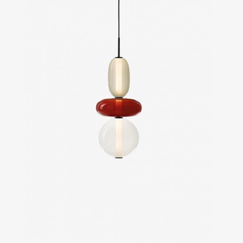 Pendellampe i glass med moderne design 20