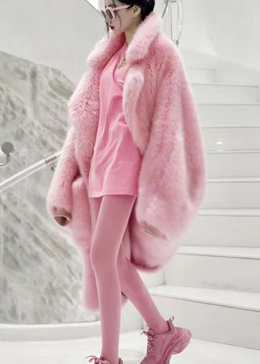 Plus Size Vinterfrakk med Peter Pan Krage 2