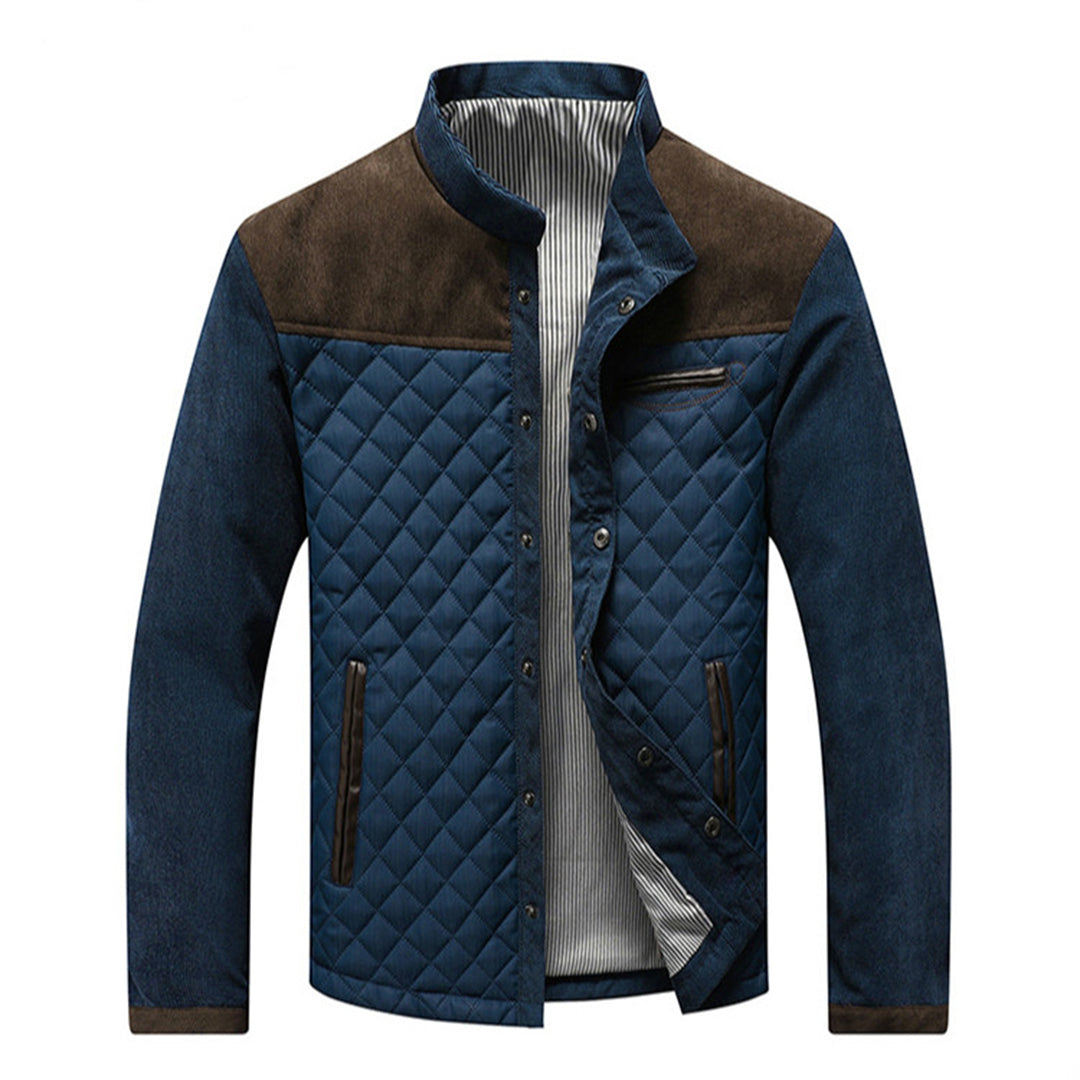 Herre Jakke Strømlinjeformet Design Polyester med Varmeteknologi-2