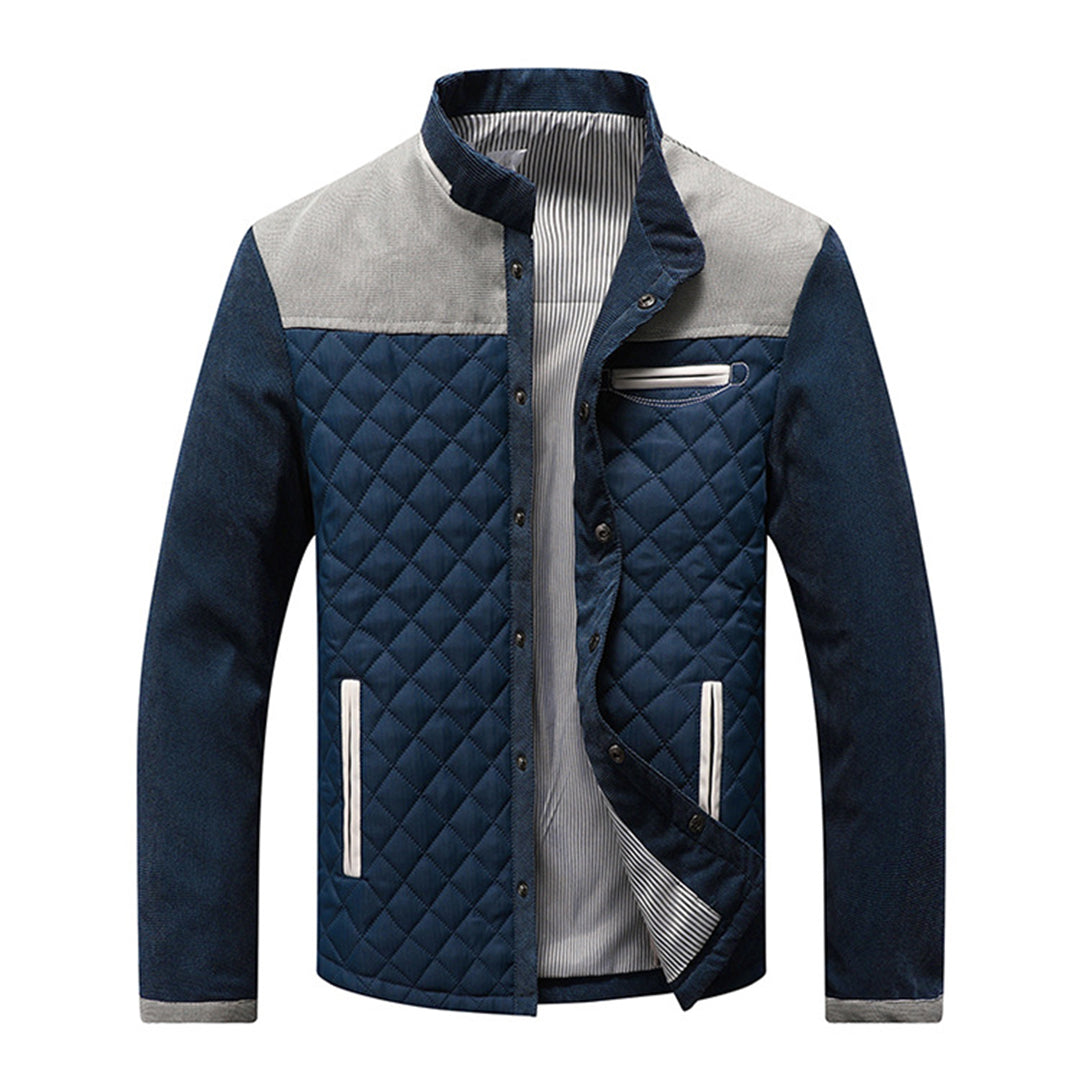 Herre Jakke Strømlinjeformet Design Polyester med Varmeteknologi-4
