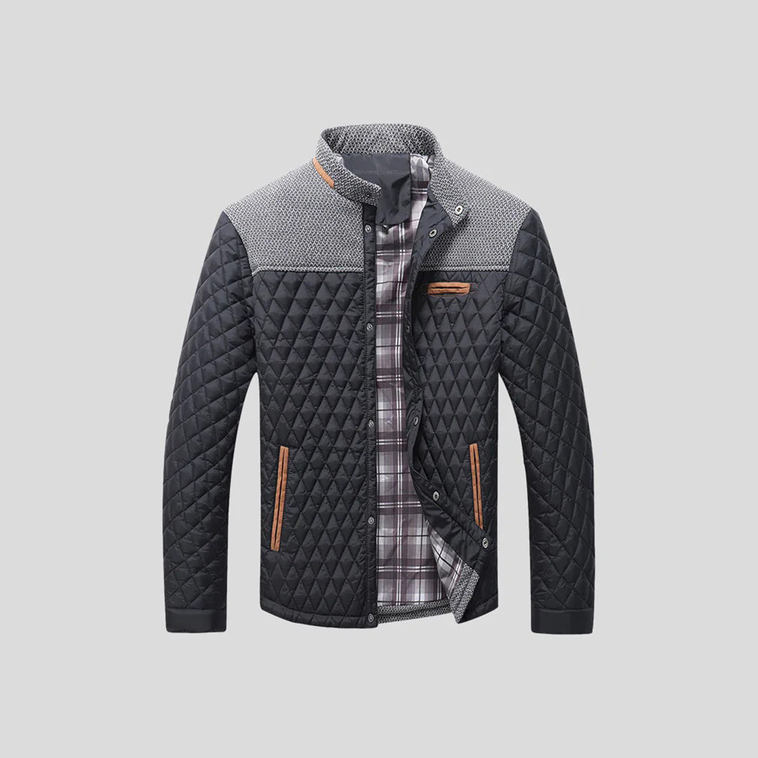 Herre Jakke Strømlinjeformet Design Polyester med Varmeteknologi-6
