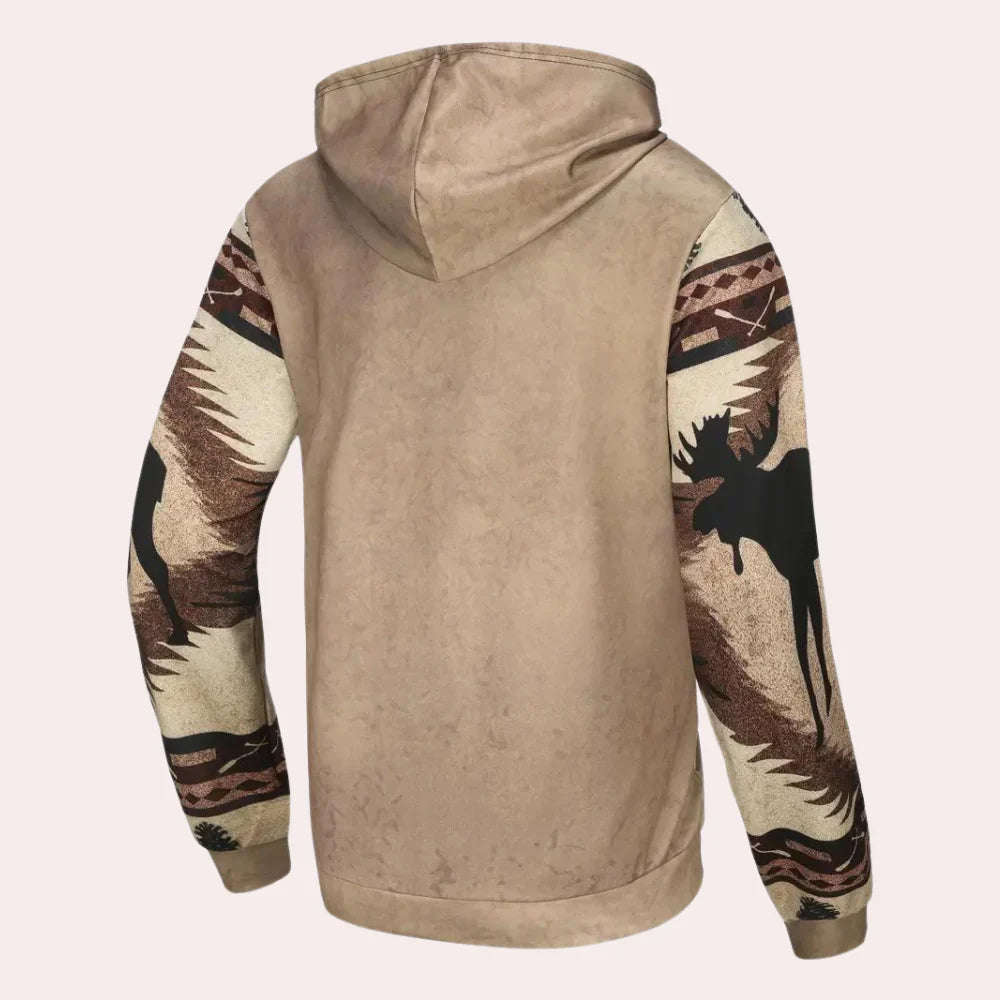 Hettegenser Herre Casual Myk Bomull-2