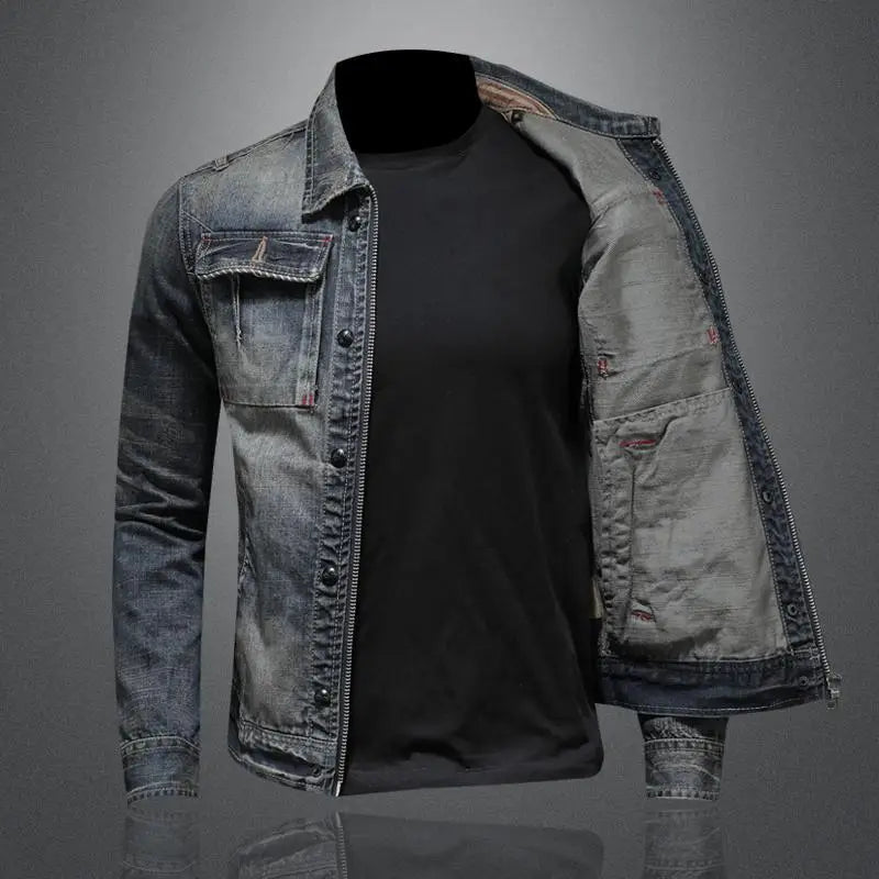 Retro Denimjakke for Kvinner 1
