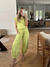 Dame Jumpsuit Uformell med Snor i Midjen Polyester-1