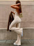 Dame Jumpsuit Stroppeløs Elegant Polyester med Blussede Ben-4