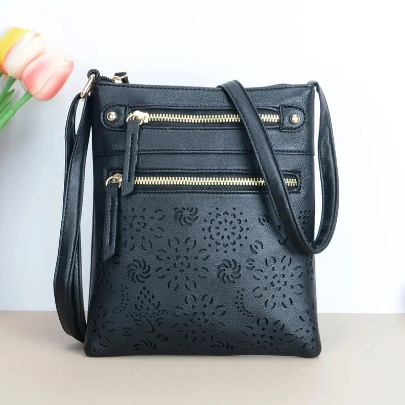 Dame Skulderveske Retro Chic Kunstskinn 3
