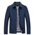 Herre Jakke Business Casual Tynn Bomull Polyester 5