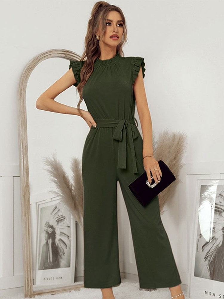 Variant image for Dame Jumpsuit Tidløs Stil med Hettehylser Polyester-7