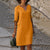 Dame Sommerkjole Elegant Design Lett Stoff-3